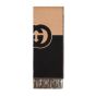 Gucci Wool with Interlocking G scarf