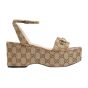 Gucci Women's Horsebit flatform sandal