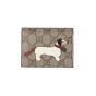 Gucci GG mini wallet with dog detail