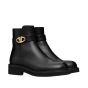 Valentino VLOGO LOCKER CALFSKIN ANKLE BOOT