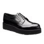 Prada Brushed leather derby brogues