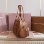 MIU MIU Pocket nappa leather top-handle bag