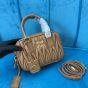 MIU MIU Arcadie matelassé nappa leather bag