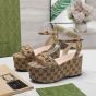 Gucci Women's Horsebit flatform sandal