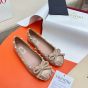 Valentino ROCKSTUD PATENT LEATHER BALLERINA