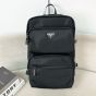 Prada Re-Nylon and Saffiano leather backpack