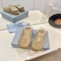 Prada Trail faded suede sneakers