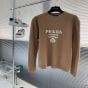Prada Wool and cashmere crew-neck sweater