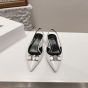 CELINE ALMA TRIOMPHE SLINGBACK in GLOSSY CALFSKIN