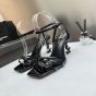 YSL OPYUM sandals in glazed leather