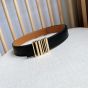 LOEWE graphic belt in classic calfskin