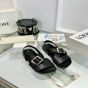 LOEWE Ease Buckle sandal in vegetal calfskin