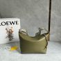LOEWE Small Cubi crossbody bag in supple smooth calfskin and jacquard