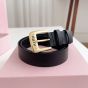 MIU MIU Nappa leather belt