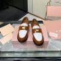 MIU MIU Leather penny loafers