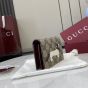 Gucci GG mini wallet with dog detail