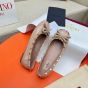 Valentino ROCKSTUD PATENT LEATHER BALLERINA