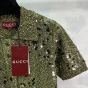 Gucci Tweed blend polo top