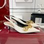 Women's slingback with Gucci Marina Chain
