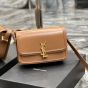 YSL SOLFERINO MEDIUM SATCHEL IN VEGETABLE-TANNED LEATHER
