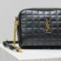 YSL CASSANDRE MATELASSÉ CARRÉ camera bag in lambskin