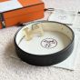 Hermès H belt buckle & Reversible leather strap 32 mm