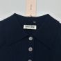 MIU MIU Cashmere and silk knit polo shirt