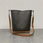 Celine Bucket in Triomphe canvas and calfskin