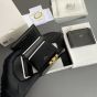 Celine COMPACT WALLET WITH COIN TRIOMPHE IN SHINY CALFSKIN