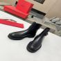 Valentino VLOGO LOCKER CALFSKIN ANKLE BOOT