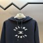 Celine Triomphe hoodie in cotton fleece