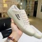 YSL court classic sl/06 embroidered sneakers in canvas and leather
