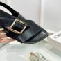 LOEWE Ease Buckle sandal in vegetal calfskin