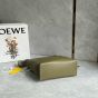 LOEWE Small Cubi crossbody bag in supple smooth calfskin and jacquard