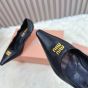 MIU MIU Nappa leather pumps