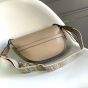 LOEWE Small Gate Dual bag in soft calfskin and jacquard
