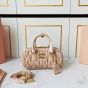 MIU MIU Arcadie matelassé nappa leather bag