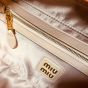 MIU MIU Arcadie matelassé nappa leather bag