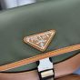 Prada Re-Nylon and leather shoulder bag