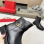 Valentino VLOGO LOCKER CALFSKIN ANKLE BOOT