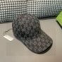 Gucci GG flannel baseball hat