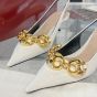 Women's slingback with Gucci Marina Chain