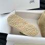 LOEWE Lago boot in suede and shearling