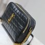 YSL CASSANDRE MATELASSÉ CARRÉ camera bag in lambskin