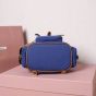 MIU MIU Canvas and leather backpack