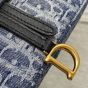 Dior Medium Saddle Pouch with Chain