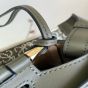LOEWE Small Gate Dual bag in soft calfskin and jacquard