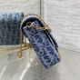 Dior Medium Saddle Pouch with Chain