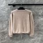 Celine triomphe crew neck sweater in wool and cashmere