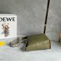 LOEWE Small Cubi crossbody bag in supple smooth calfskin and jacquard